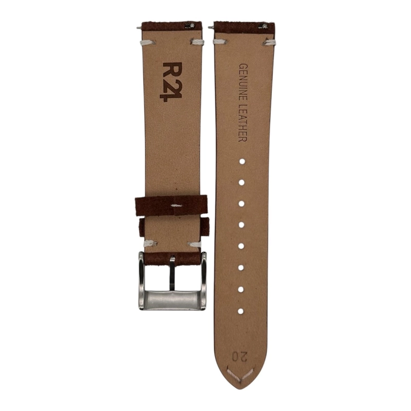 CORREA RELOJ CUERO R24 TORINO GAMUZA QUICK RELEASE TAMAÑO TALLA UNICA - 3