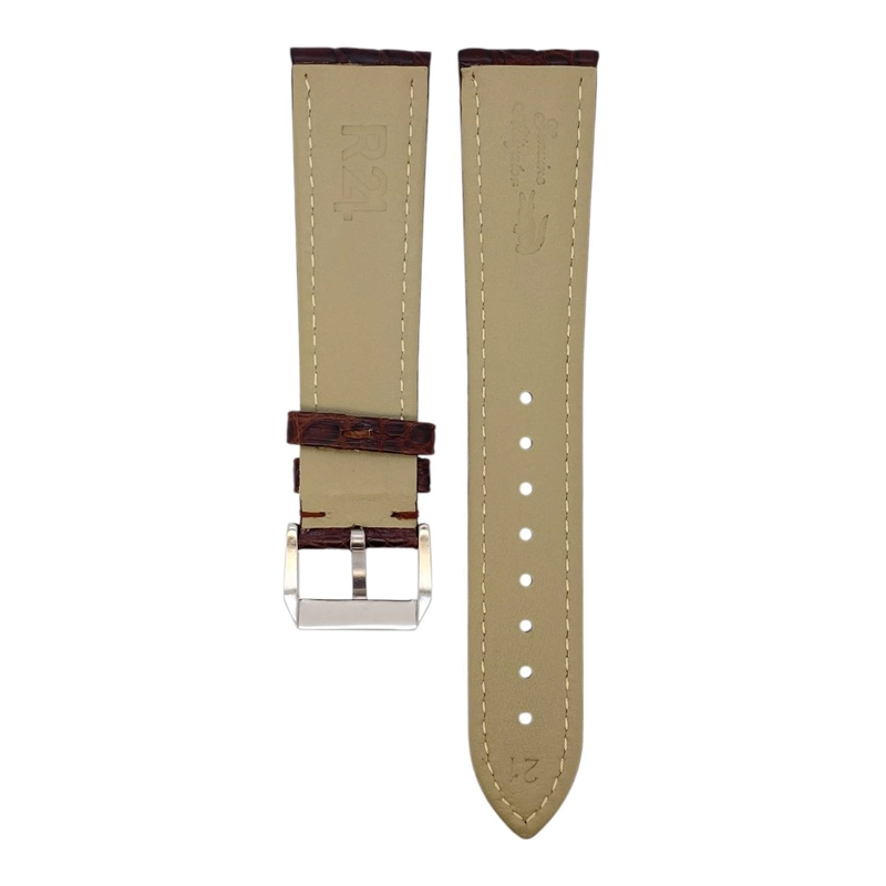 CORREA RELOJ CUERO R24 FLORENCIA CAIMAN TAMAÑO TALLA UNICA - 2