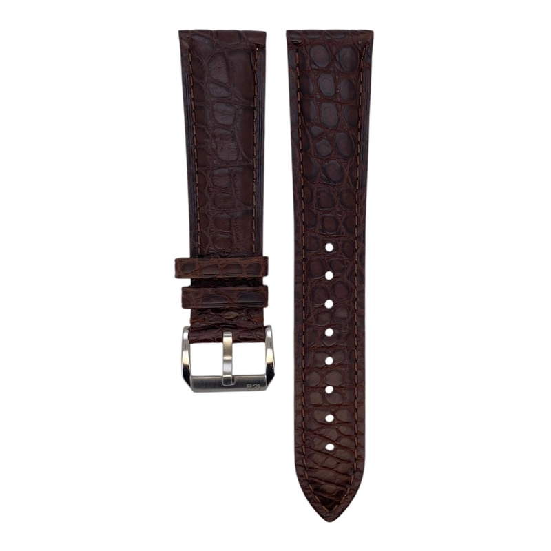 CORREA RELOJ CUERO R24 FLORENCIA CAIMAN TAMAÑO TALLA UNICA - 3