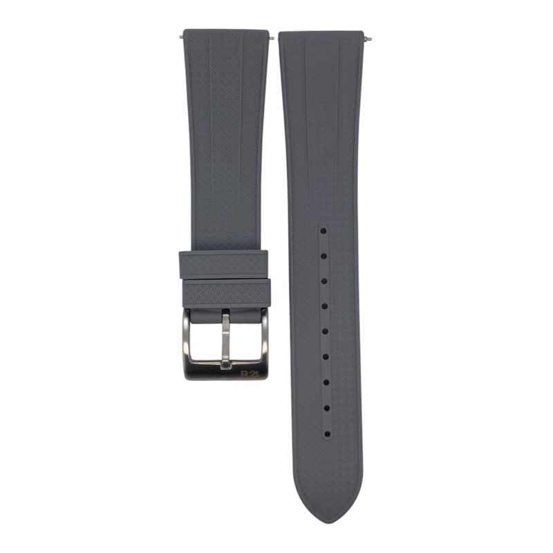 CORREA RELOJ CAUCHO FKM R24 FORTIS QUICK RELEASE TAMAÑO TALLA UNICA - 1