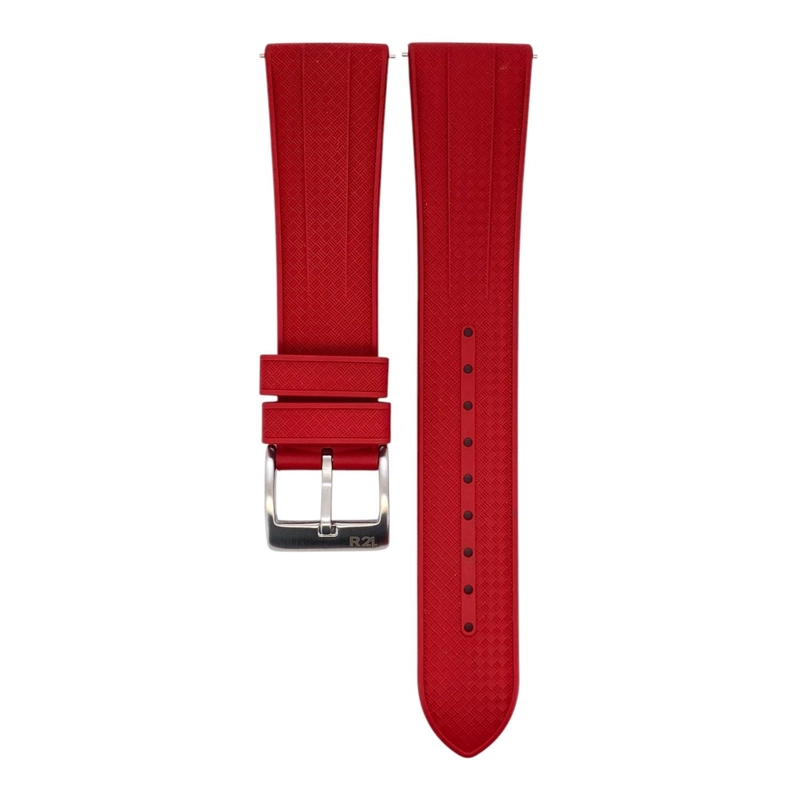 CORREA RELOJ CAUCHO FKM R24 FORTIS QUICK RELEASE TAMAÑO TALLA UNICA - 1