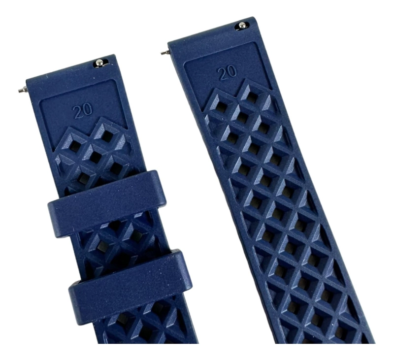 CORREA RELOJ CAUCHO FKM R24 GLADIADOR QUICK RELEASE TAMAÑO TALLA UNICA - 2