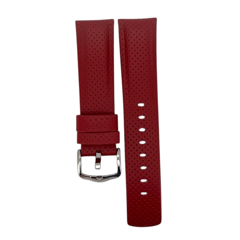 CORREA RELOJ HIRSCH GOLFER L HEBILLA PLATEADA 22MM - 1