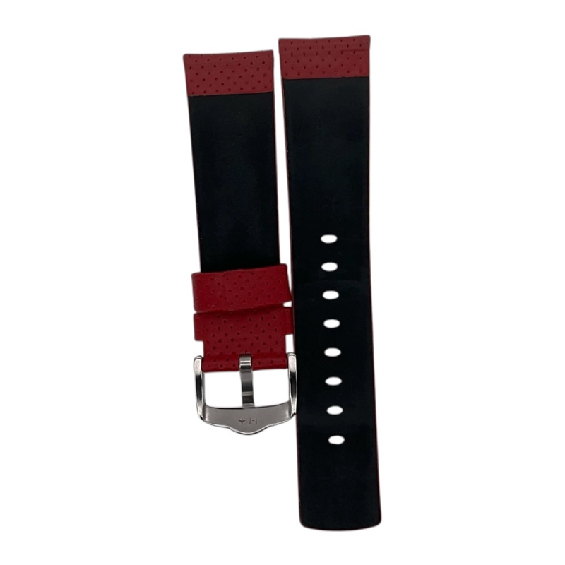 CORREA RELOJ HIRSCH GOLFER L HEBILLA PLATEADA 22MM - 2