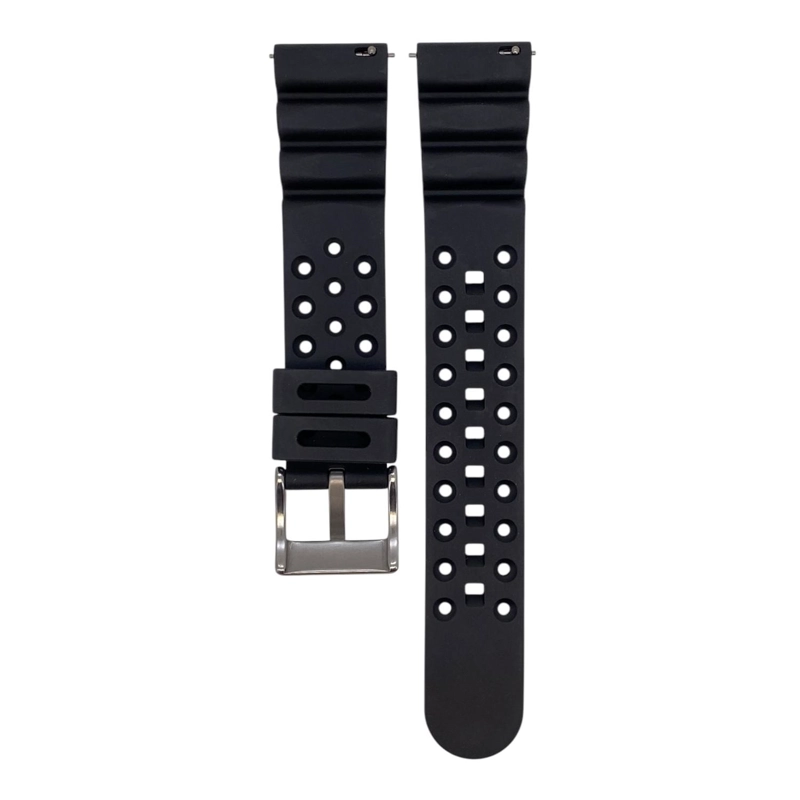 CORREA RELOJ CAUCHO FKM R24 ENDURANCE QUICK RELEASE TAMAÑO TALLA UNICA - 2
