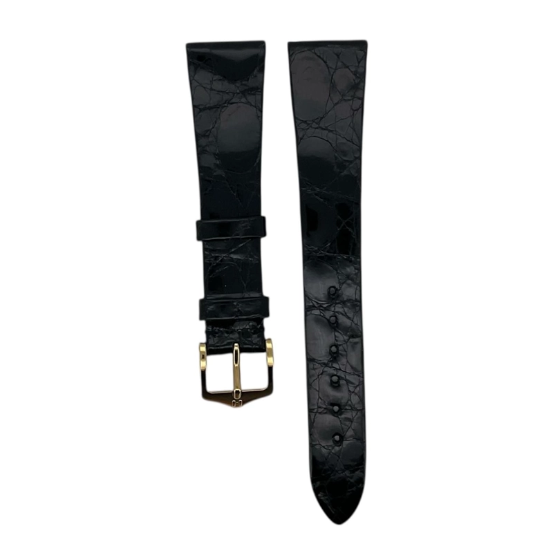 CORREA RELOJ HIRSCH PRESTIGE M HEBILLA DORADA 19MM - 1