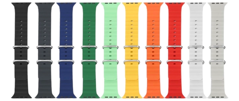 CORREA RELOJ SILICONA R24 BOREAL APPLE WATCH TAMAÑO TALLA UNICA - 1
