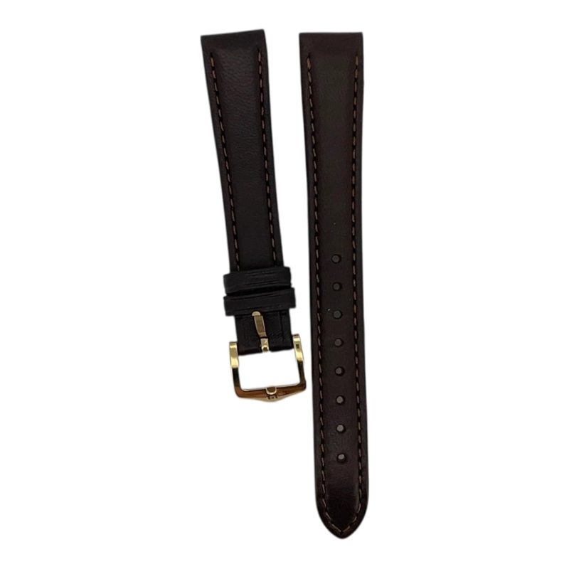 CORREA RELOJ HIRSCH SHEEP M HEBILLA DORADA 14MM - 1