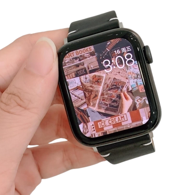 CORREA RELOJ CUERO R24 PALERMO APPLE WATCH TAMAÑO TALLA UNICA - 5