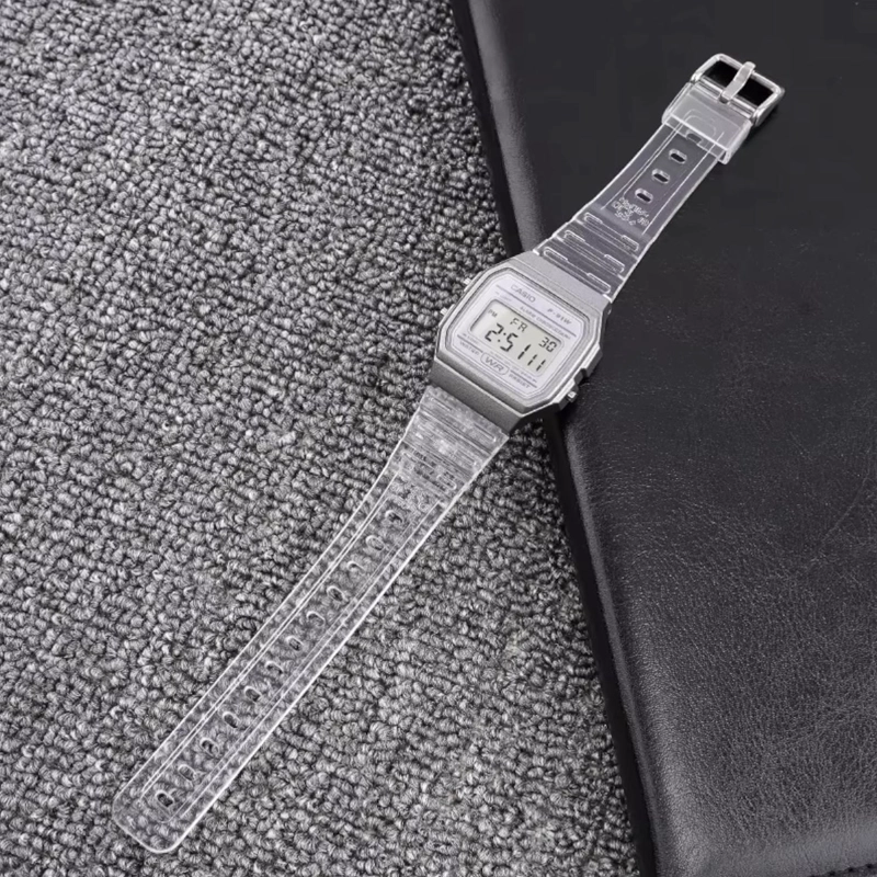 CORREA RELOJ CAUCHO R24 OLEAJE CASIO CLASICA TAMAÑO TALLA UNICA - 6