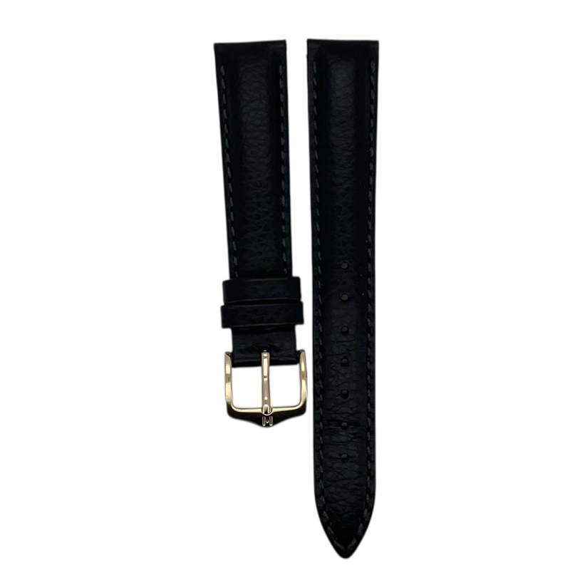 CORREA RELOJ HIRSCH WINDSOR M HEBILLA DORADA 16MM - 1