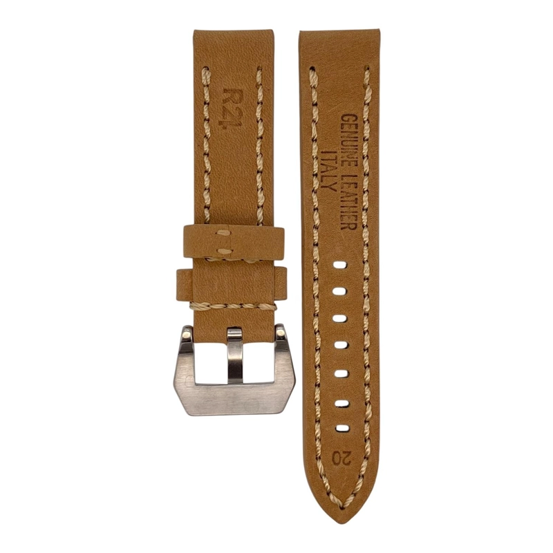 CORREA RELOJ CUERO R24 BOLOGNA PREMIUM TAMAÑO TALLA UNICA - 2