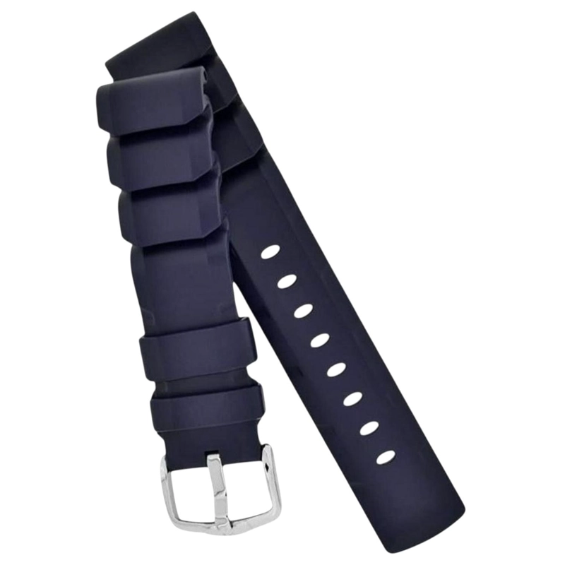 CORREA RELOJ HIRSCH EXTREME CAUCHO PREMIUM 20MM AZUL - 1