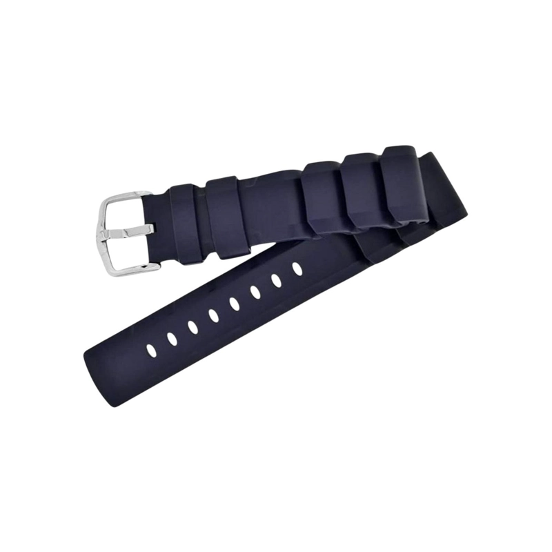 CORREA RELOJ HIRSCH EXTREME CAUCHO PREMIUM 20MM AZUL - 2