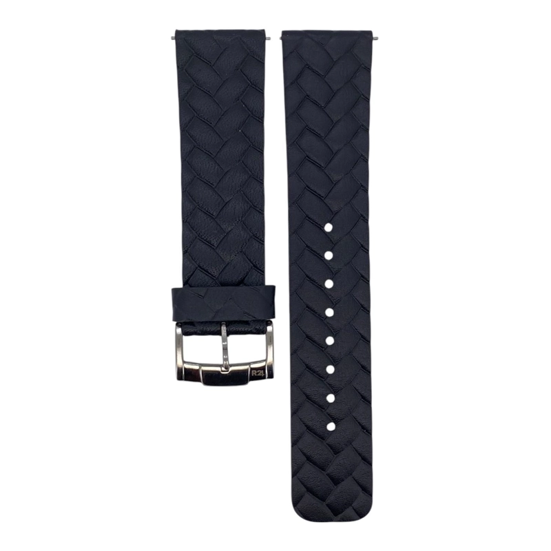 CORREA RELOJ CUERO R24 MILAN TRENZADO QUICK RELEASE TAMAÑO TALLA UNICA - 1