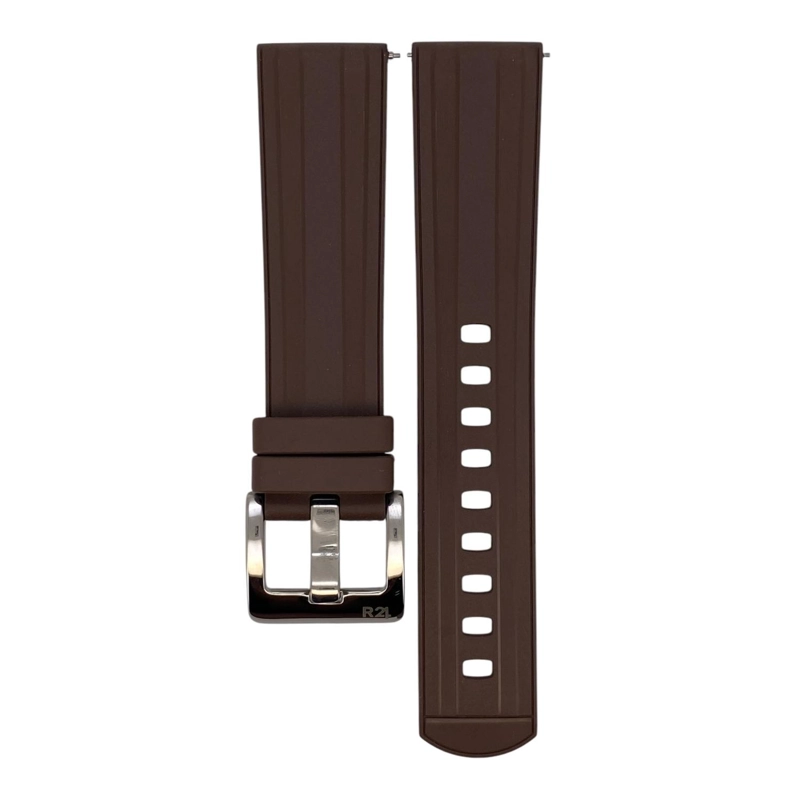CORREA RELOJ CAUCHO FKM R24 NOVA QUICK RELEASE TAMAÑO TALLA UNICA - 2