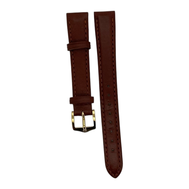 CORREA RELOJ HIRSCH SHEEP M HEBILLA DORADA 14MM - 1