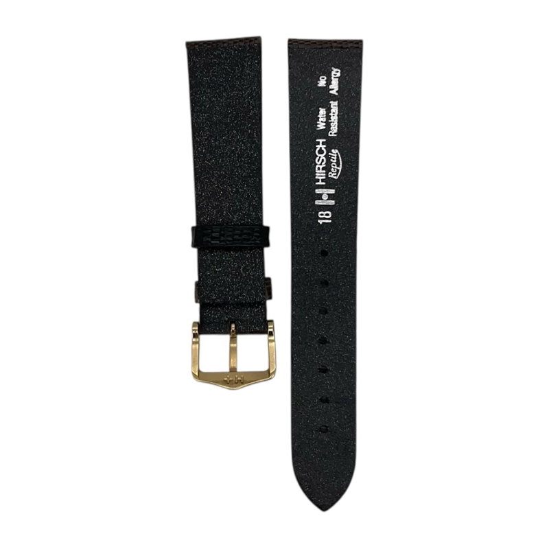 CORREA RELOJ HIRSCH REPTILE M HEBILLA DORADA 20MM - 2