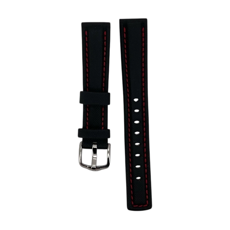 CORREA RELOJ HIRSCH FREESTYLE L HEBILLA PLATEADA 18MM - 1