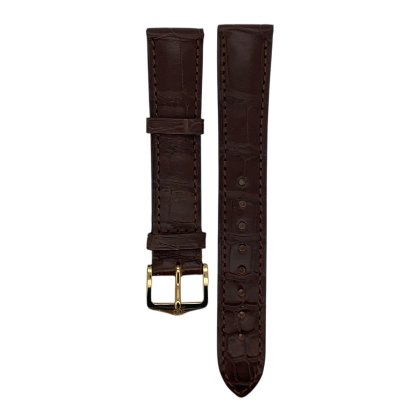 CORREA RELOJ HIRSCH LONDON L HEBILLA DORADA 18MM - 1