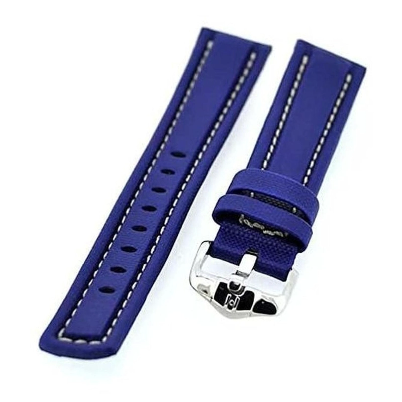 CORREA RELOJ HIRSCH FREESTYLE L TEXTIL 18MM AZUL R AL AGUA - 1