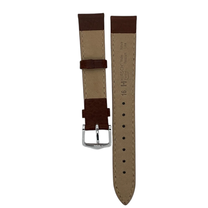 CORREA RELOJ HIRSCH FOREST NATURE M HEBILLA PLATEADA 16MM - 2