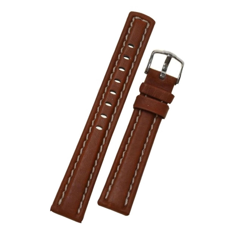 CORREA RELOJ HIRSCH TRAPPER L NO ALLERGY 18MM MARRON CLARO - 1