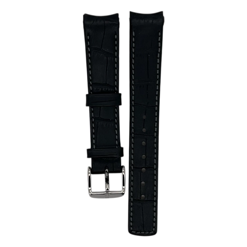 CORREA RELOJ HIRSCH PRINCIPAL L HEBILLA PLATEADA 18MM - 1