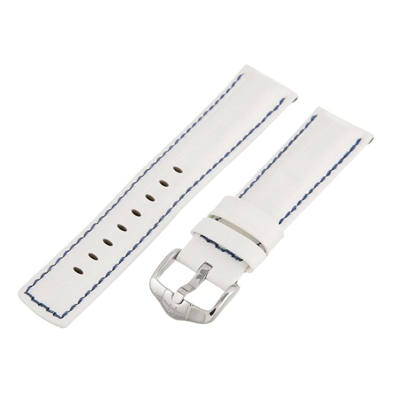 CORREA RELOJ HIRSCH GRAND DUKE L RESISTE AL AGUA 20MM BLANCA - 1