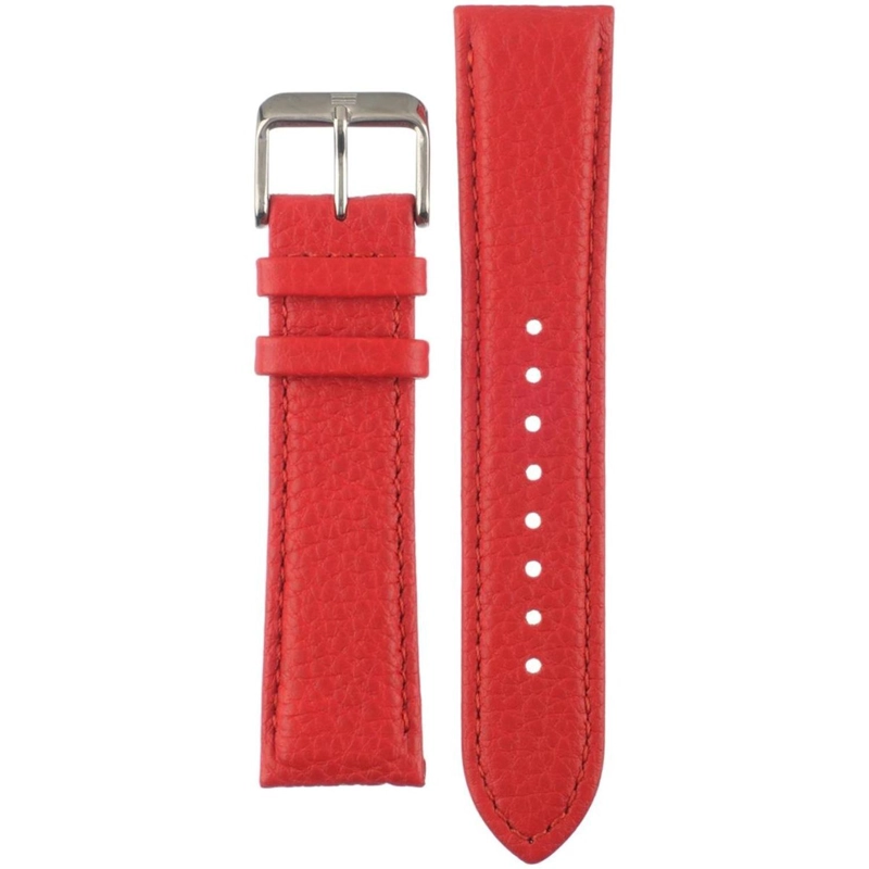 CORREA RELOJ HIRSCH RUNNER L RESISTENTE AL AGUA 22MM ROJA - 1