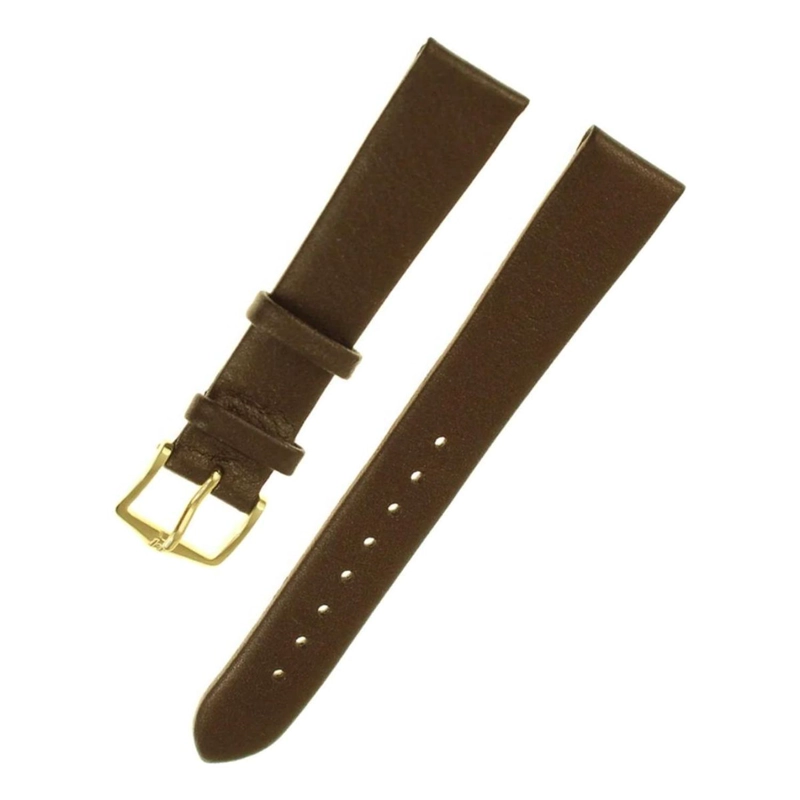 CORREA RELOJ HIRSCH CASHMERE ALOE VERA M 14MM MARRON - 2