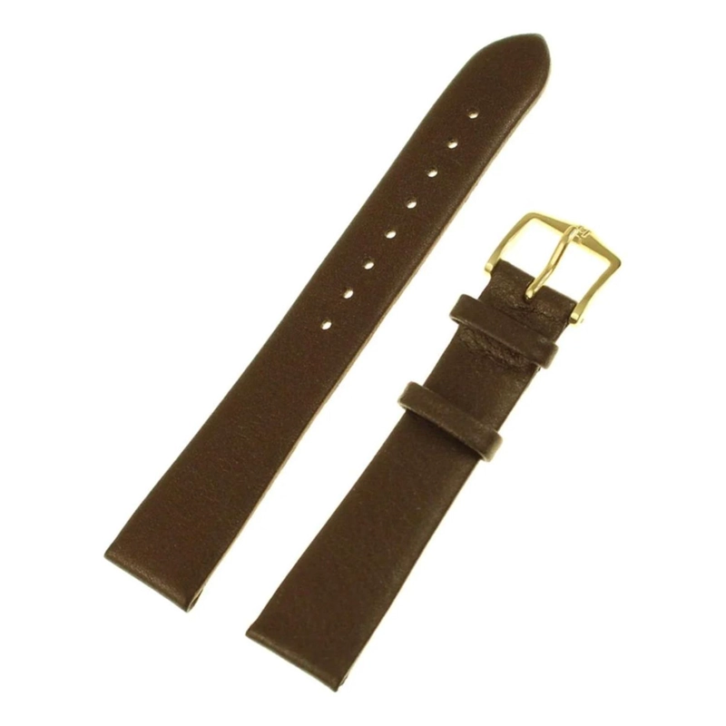 CORREA RELOJ HIRSCH CASHMERE ALOE VERA M 14MM MARRON - 3