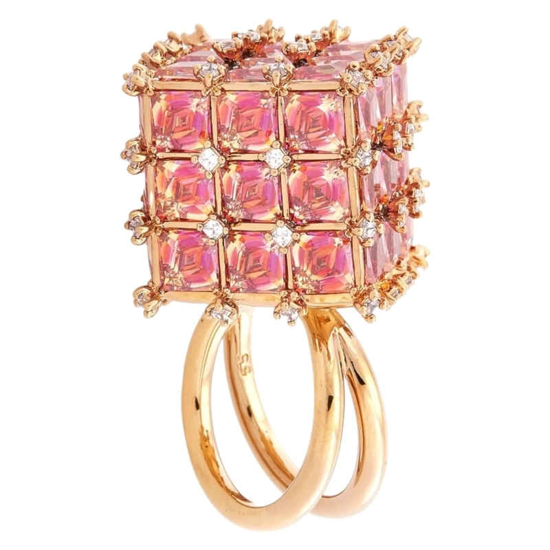 ANILLO SWAROVSKI MUJER CURIOSA COCKTAIL 5599807 TALLA 55 - 1