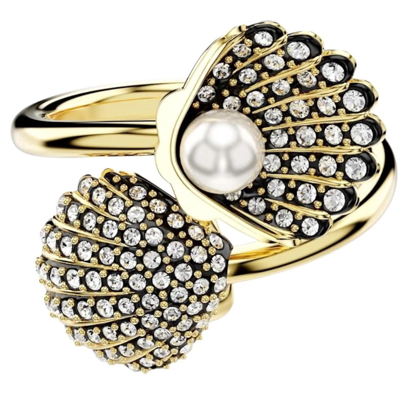 ANILLO SWAROVSKI MUJER IDYLLIA PEARL 5683953 TALLA 58 - 1