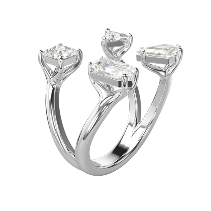 ANILLO SWAROVSKI MUJER MESMERA 5661702 TALLA 50 - 1