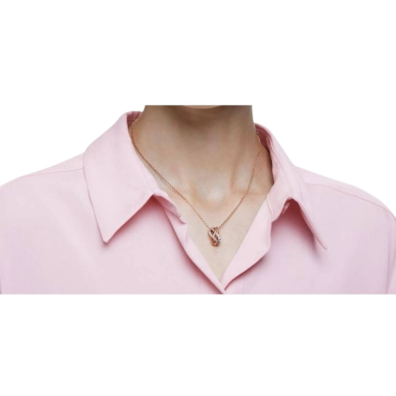 COLLAR SWAROVSKI MUJER TWIST GOLD-TONE 5620549 - 4