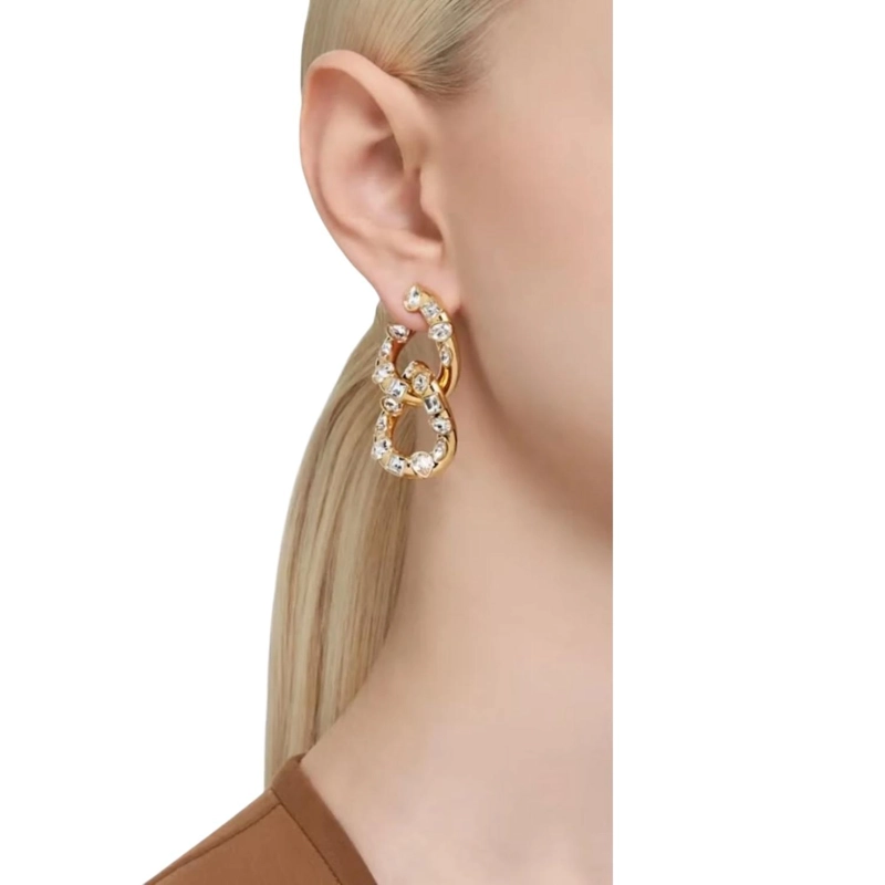 AROS SWAROVSKI MUJER DEXTERA HOOP EARRINGS 5663263 - 4