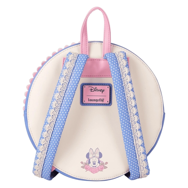 MOCHILA LOUNGEFLY DISNEY MINNIE MOUSE FLORAL Y ENCAJE MINI - 2