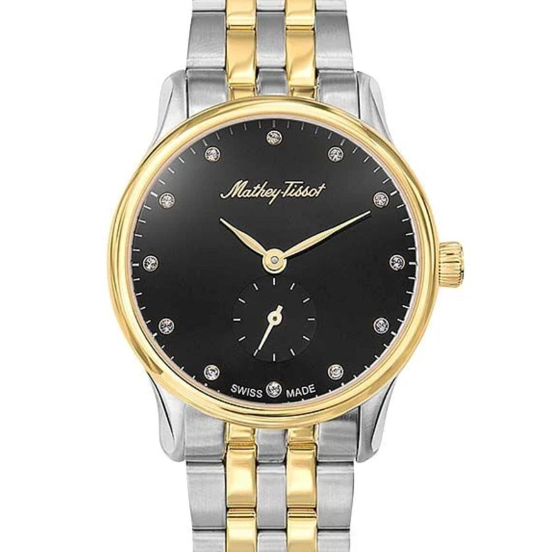 RELOJ MATHEY-TISSOT MUJER EDMOND METAL BICOLOR D1886MBN - 1