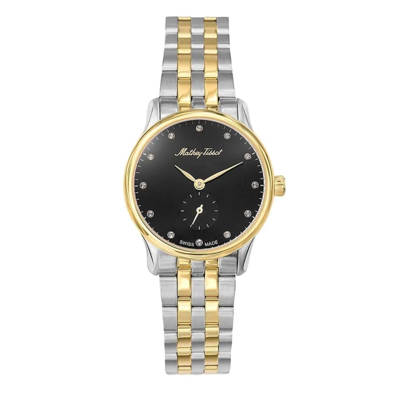 RELOJ MATHEY-TISSOT MUJER EDMOND METAL BICOLOR D1886MBN - 2