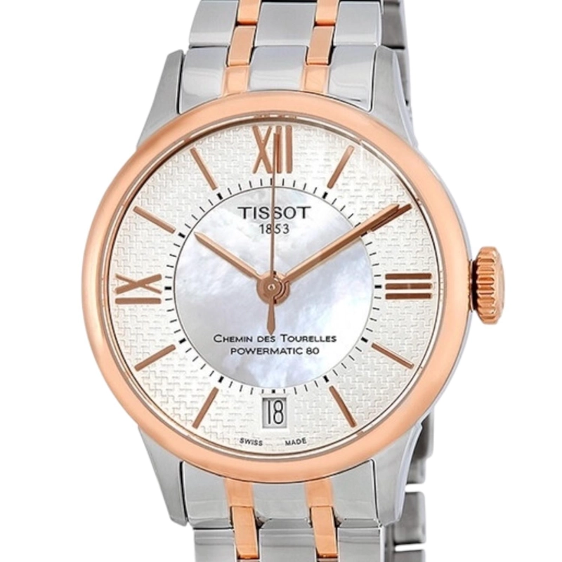 RELOJ TISSOT MUJER CHEMIN AUTOMATICO T099.207.22.118.01 - 1