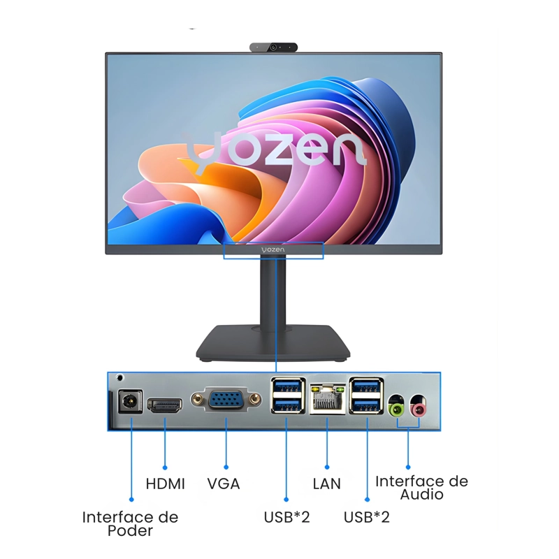 ALL IN ONE 27” INTEL CORE I7-4790 16GB 512GB SSD MODELO DF - 4