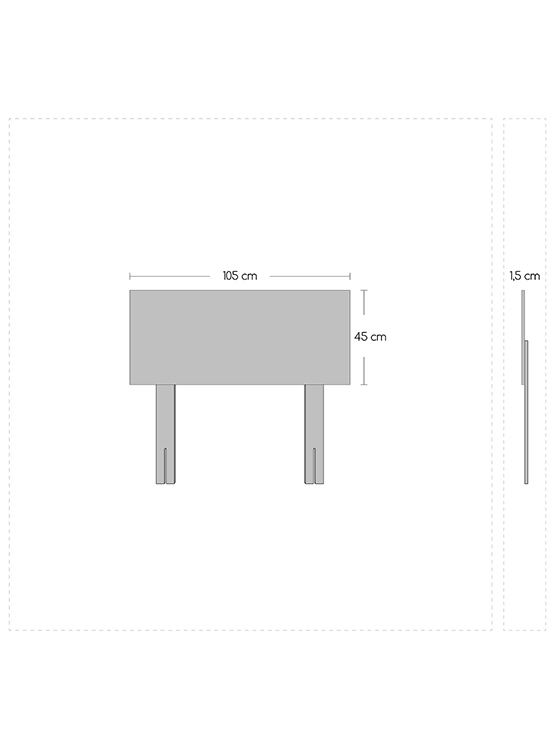 CAMA EU ZENIT 1.5 PLAZAS + SET CADIZ - 5