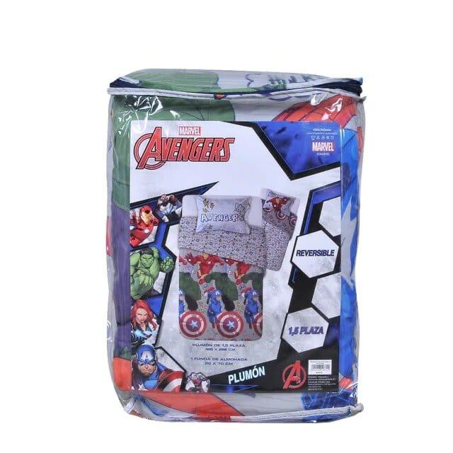PLUMON INFANTIL DISNEY 1,5 PLAZA REVERSIBLE AVENGERS01 - 2
