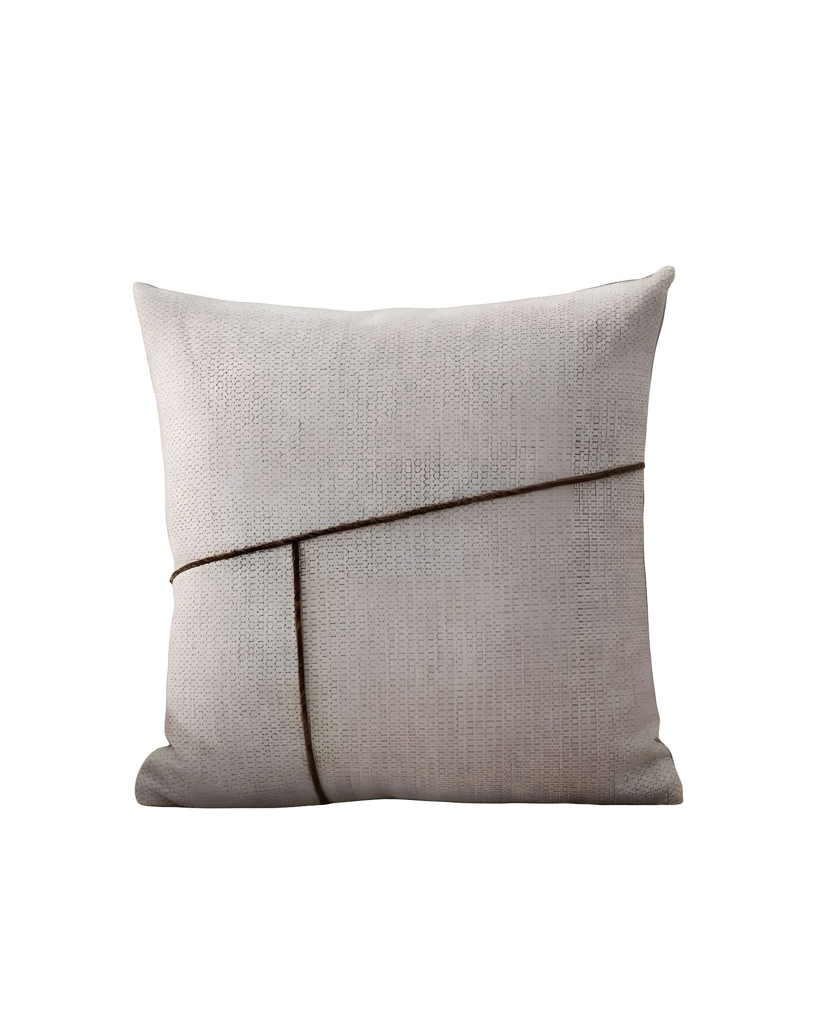 PACK DE 2 FUNDAS CHENILLE CON LINEAS GRIS - 1