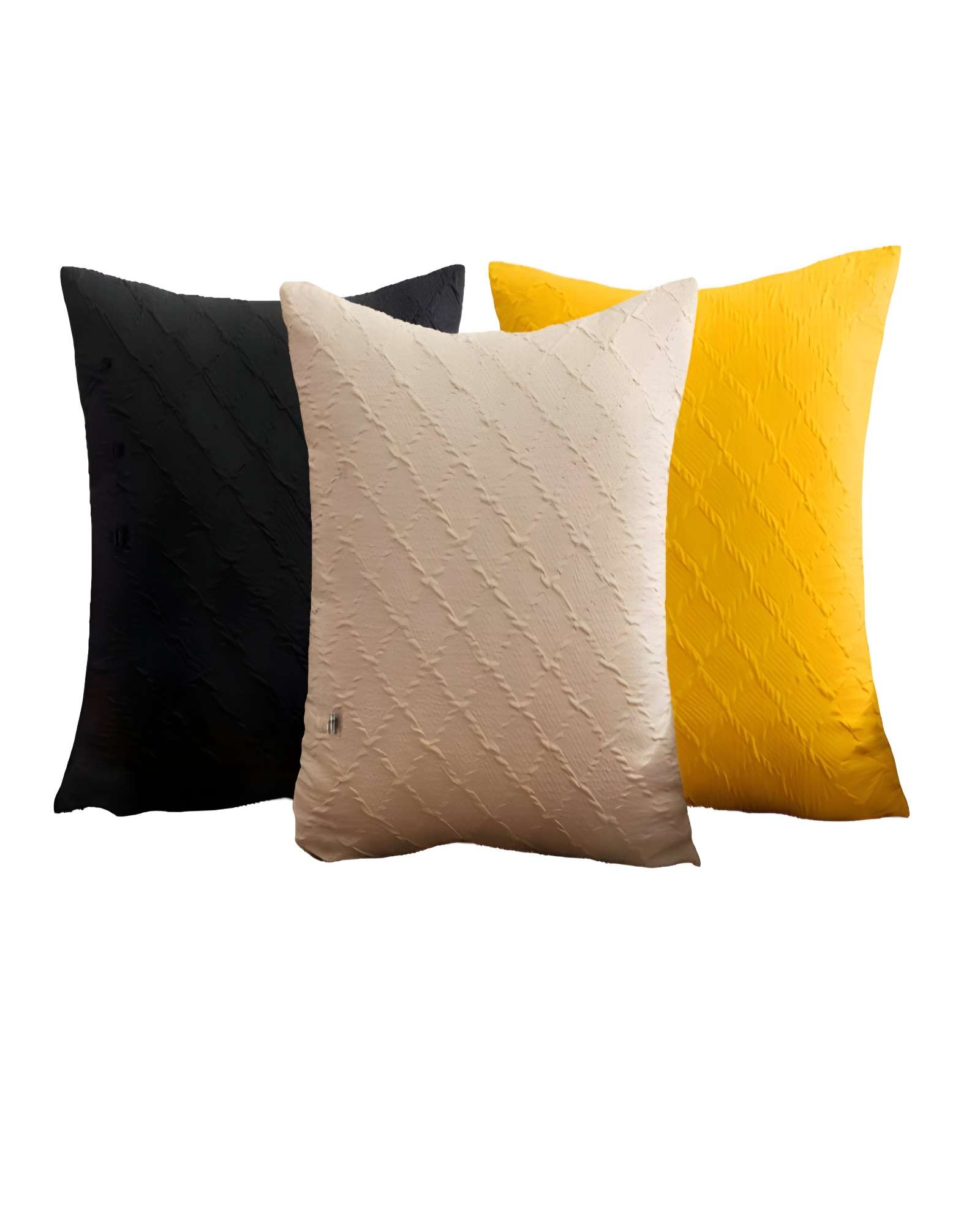 PACK DE 4 FUNDAS DE TERCIOPELO TRENZADO MULTICOLOR - 1