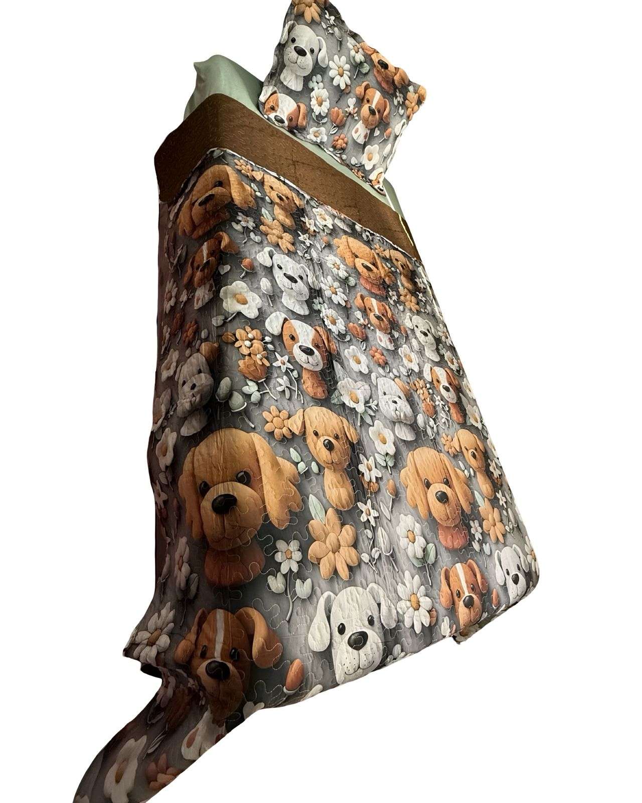 CUBRECAMA QUILT PRIMAVERA VERANO INFANTIL PERRO - 4
