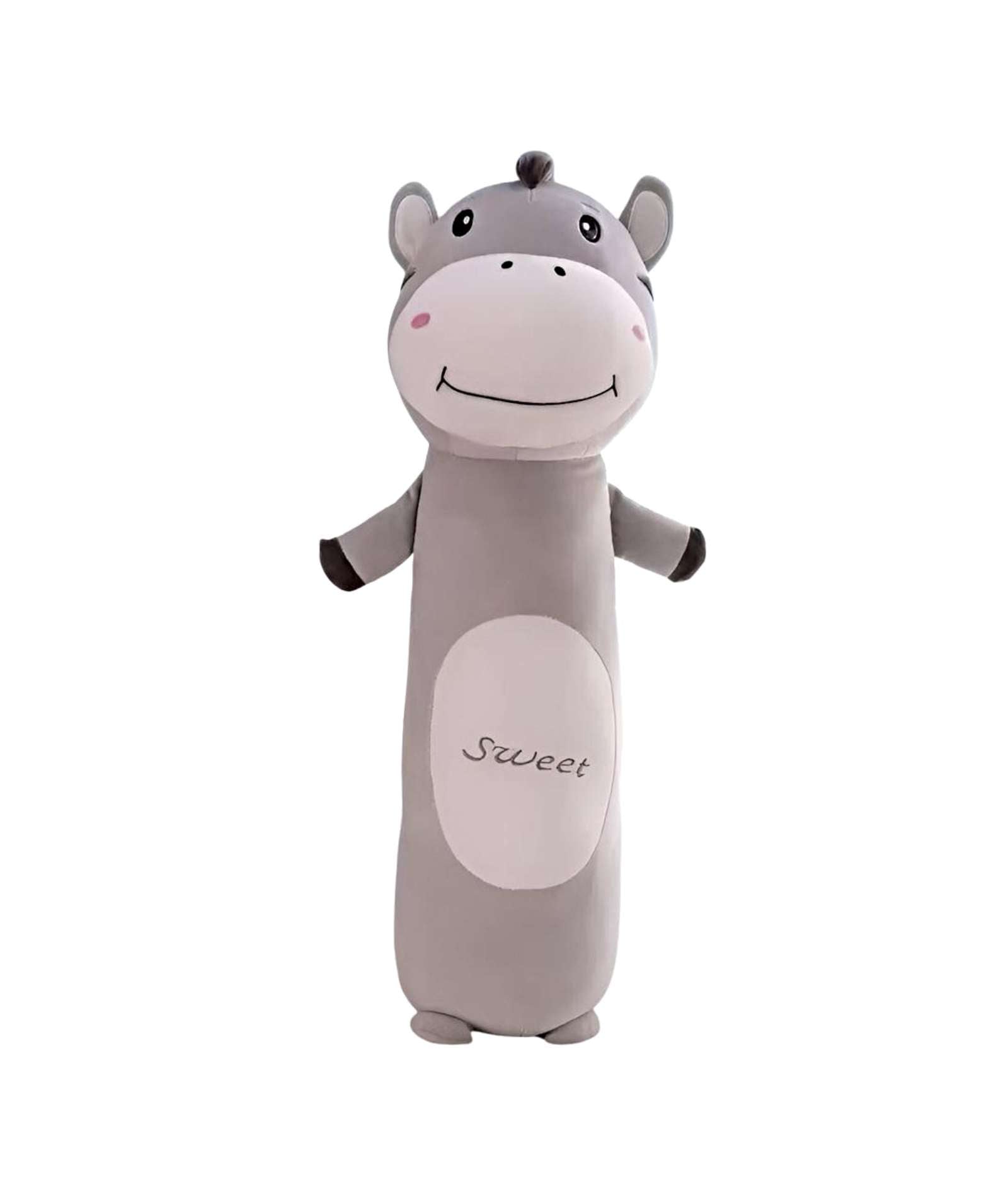 COJIN PELUCHE CABALLO GRIS - 1