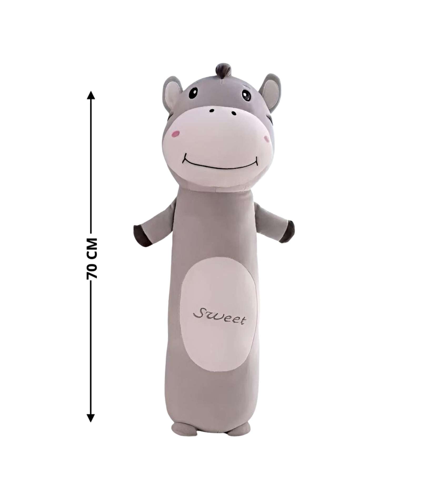 COJIN PELUCHE CABALLO GRIS - 2