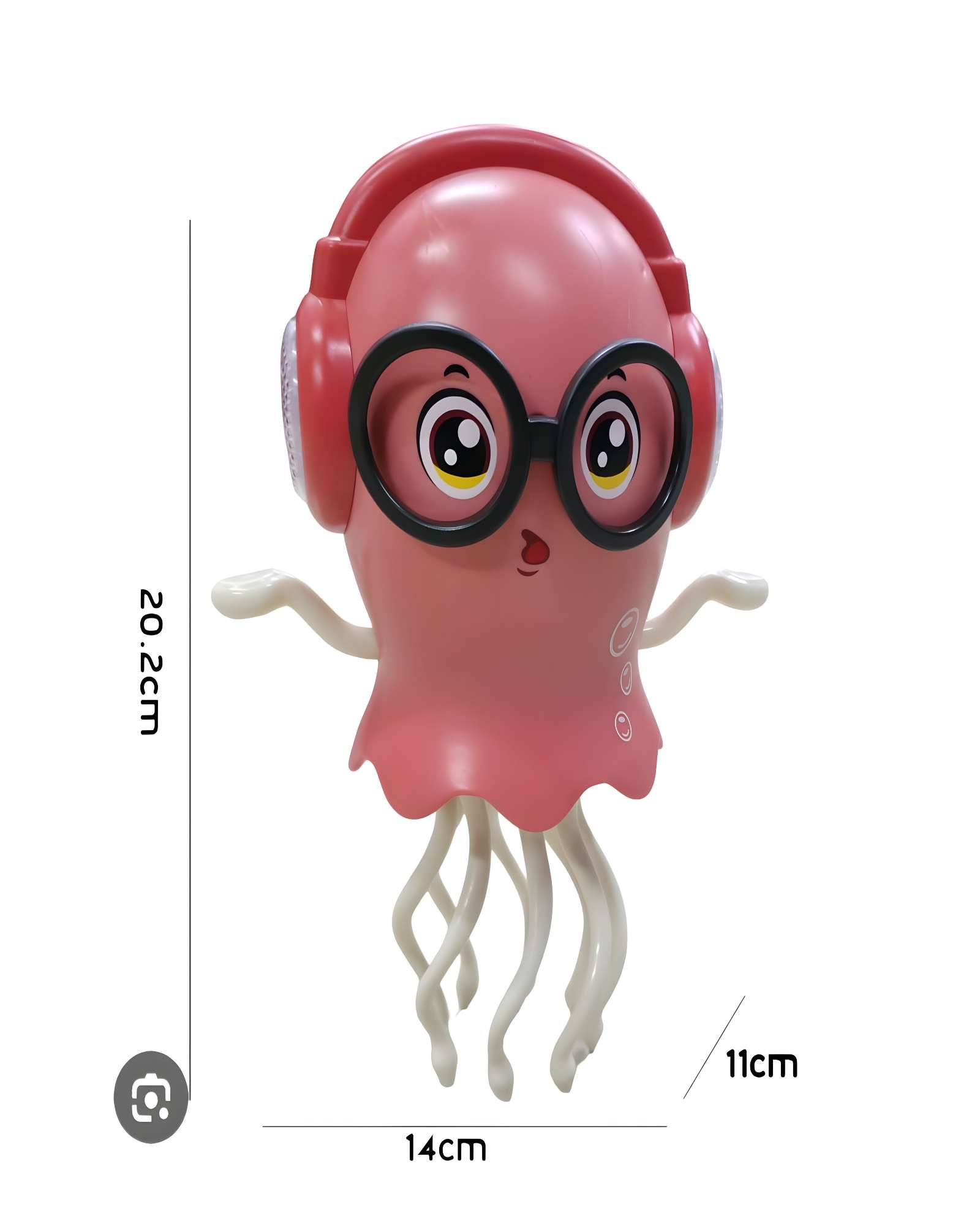 JUGUETE BEBE PULPO BAILARIN ROSA NIÑO NIÑA - 2